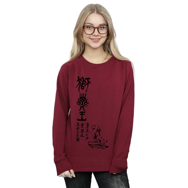 Disney Womens/Ladies The Lion King Pride Rock Calligraphy Sweatshirt