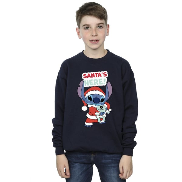 Disney Boys Lilo & Stitch Santa´s Here Sweatshirt
