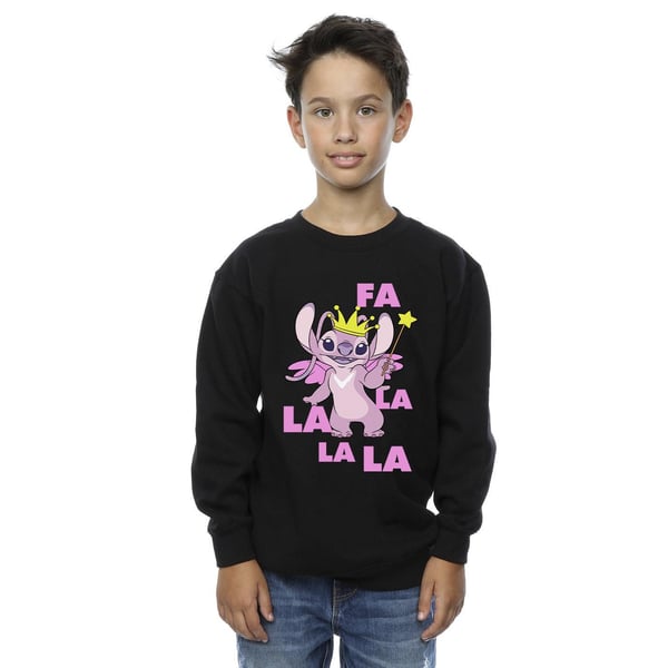 Disney Boys Lilo & Stitch Angel Fa La La Sweatshirt