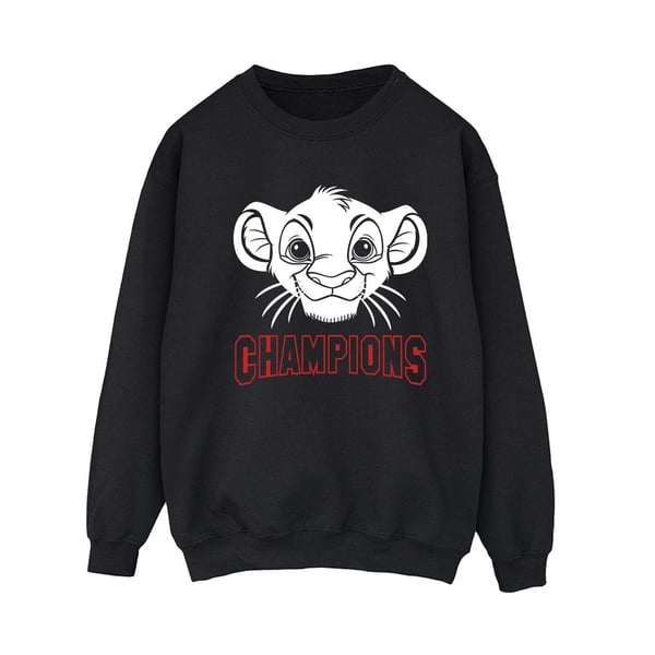 Disney Womens/Ladies The Lion King Simba Face Champion Sweatshirt
