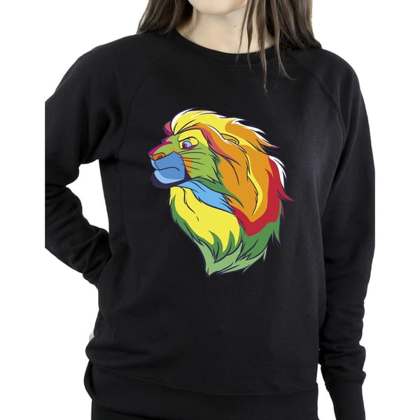Disney Womens/Ladies The Lion King Colours Sweatshirt