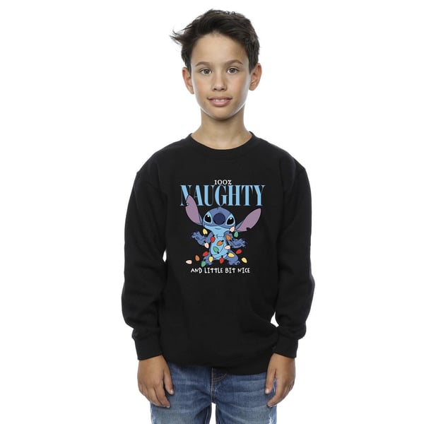 Disney Boys Lilo & Stitch Naughty & Nice Sweatshirt