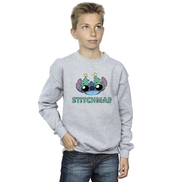 Disney Boys Lilo & Stitch Stitchmas Glasses Sweatshirt