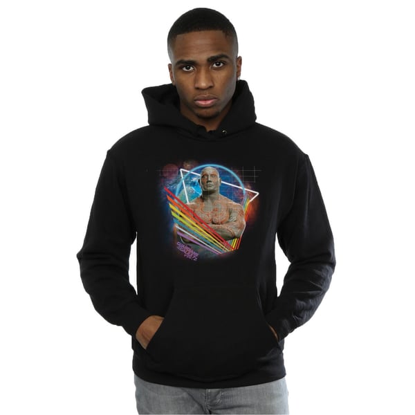 Marvel Mens Guardians Of The Galaxy Neon Drax Hoodie