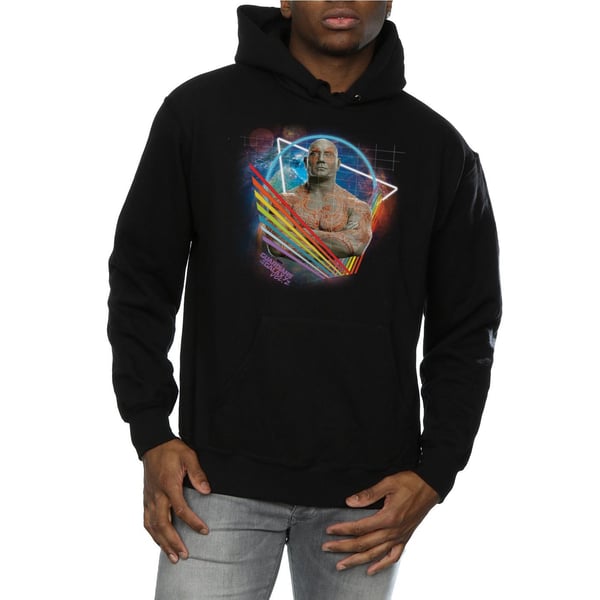 Marvel Mens Guardians Of The Galaxy Neon Drax Hoodie