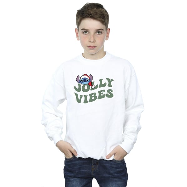 Disney Boys Lilo & Stitch Jolly Chilling Vibes Sweatshirt