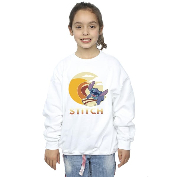 Disney Girls Lilo & Stitch Summer Waves Sweatshirt