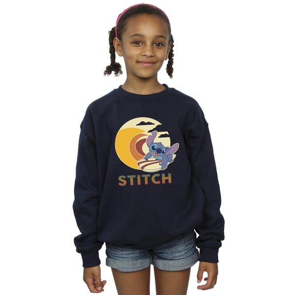 Disney Girls Lilo & Stitch Summer Waves Sweatshirt