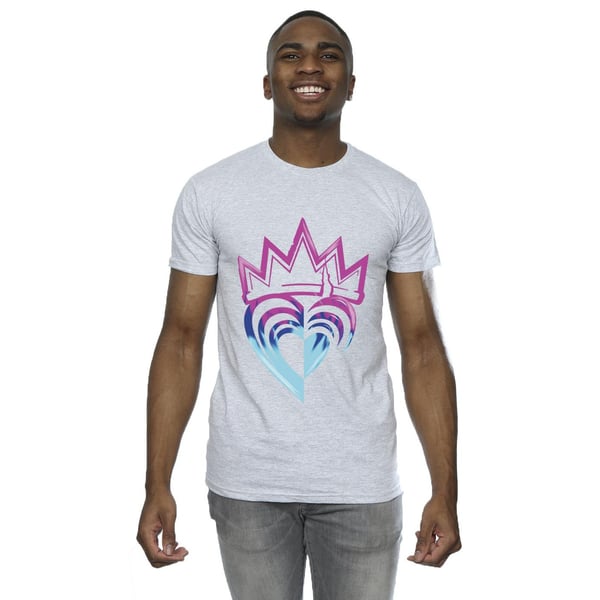Disney Mens Descendants Pink Crown T-Shirt