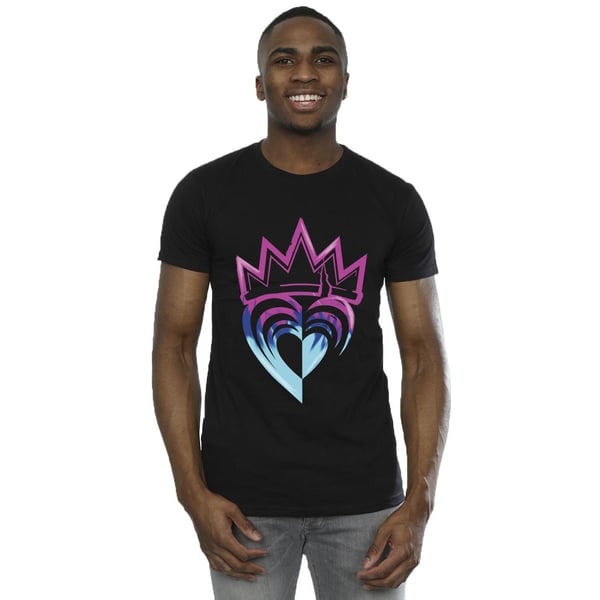 Disney Mens Descendants Pink Crown T-Shirt