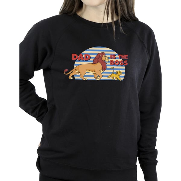 Disney Womens/Ladies The Lion King Dad Boss Sweatshirt