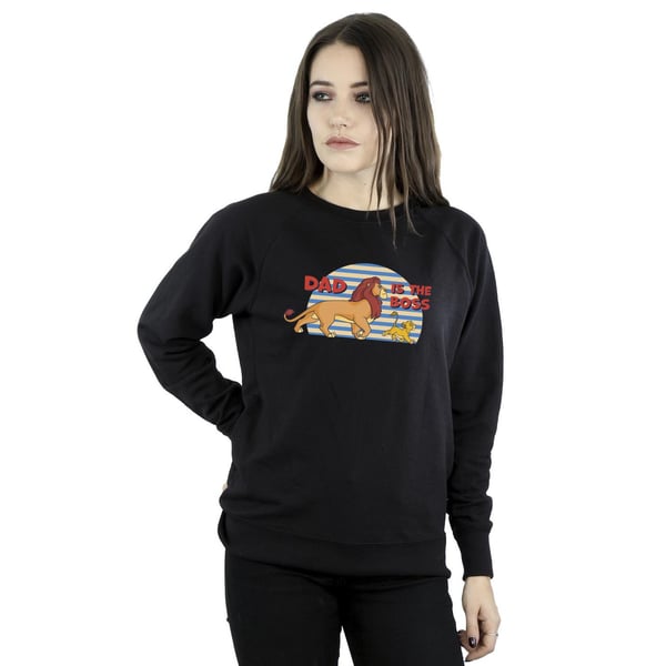 Disney Womens/Ladies The Lion King Dad Boss Sweatshirt