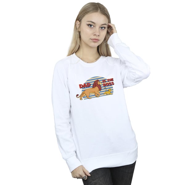 Disney Womens/Ladies The Lion King Dad Boss Sweatshirt