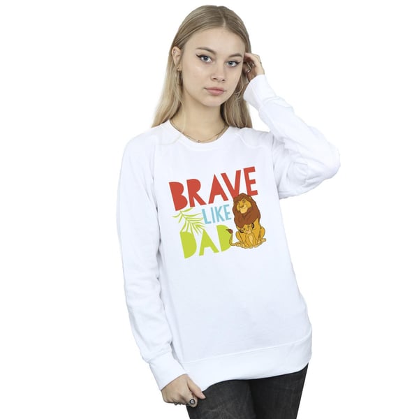 Disney Womens/Ladies The Lion King Brave Like Dad Sweatshirt