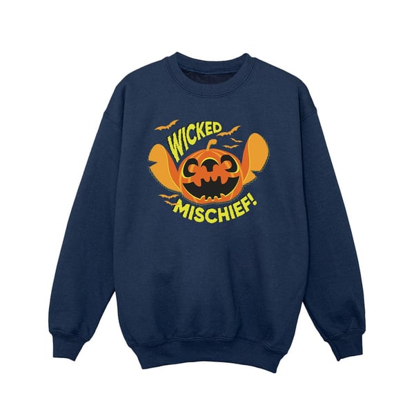 Disney Girls Lilo And Stitch Wicked Mischief Sweatshirt