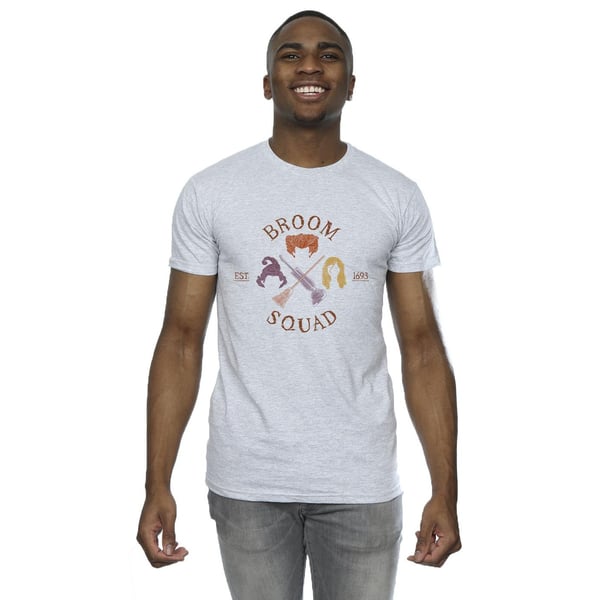 Disney Mens Hocus Pocus Broom Squad 93 T-Shirt