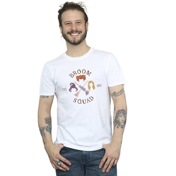 Disney Mens Hocus Pocus Broom Squad 93 T-Shirt