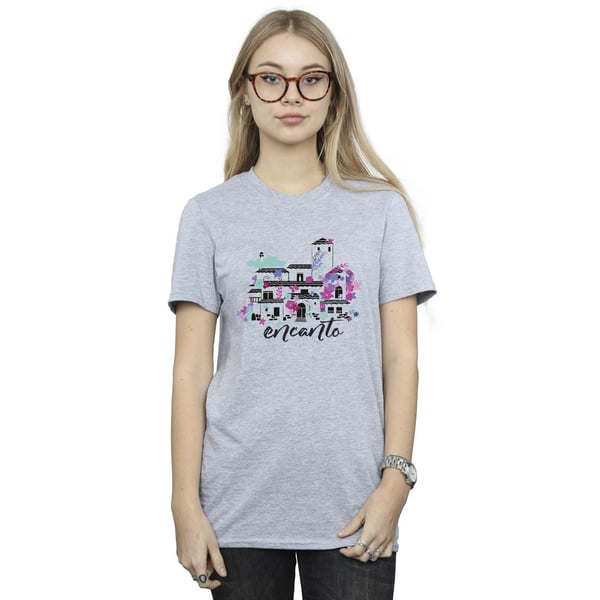 Disney Womens/Ladies Encanto Casita Cotton Boyfriend T-Shirt