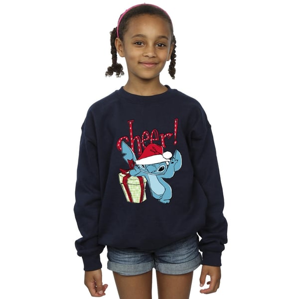 Disney Girls Lilo And Stitch Cheer Sweatshirt