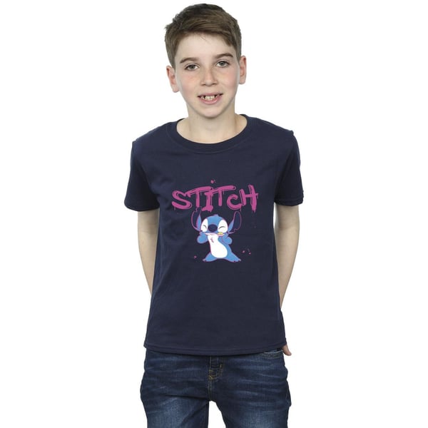 Disney Boys Lilo And Stitch Graffiti T-Shirt