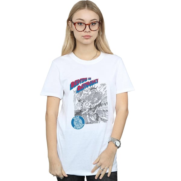 Dead Kennedys Womens/Ladies Bedtime For Democracy Cotton Boyfriend T-Shirt