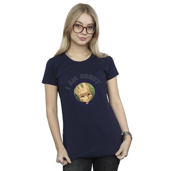 Guardians Of The Galaxy Womens/Ladies Groot Varsity Cotton T-Shirt