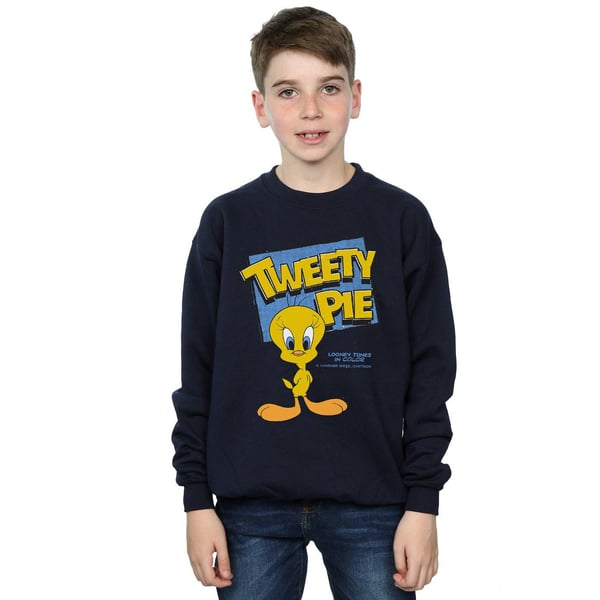 Looney Tunes Poikien Klassinen Tweety Pie Collegepaita