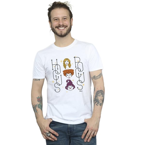Disney Mens Hocus Pocus Faces T-Shirt