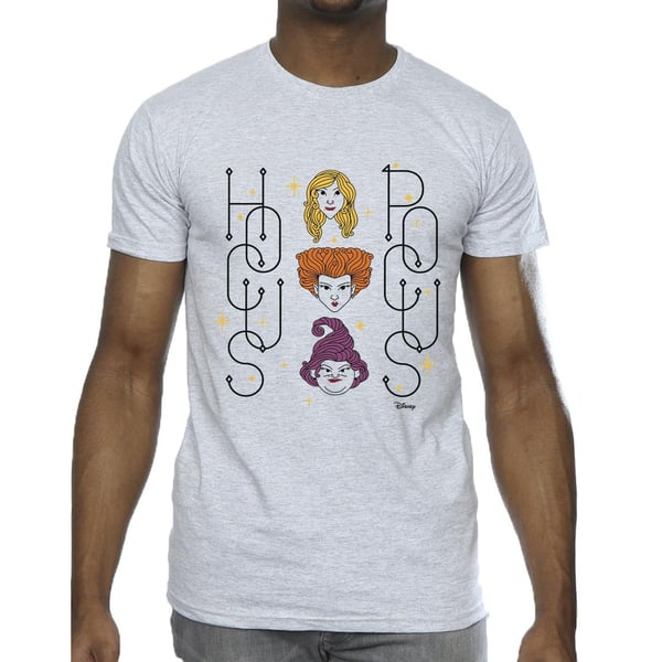 Disney Mens Hocus Pocus Faces T-Shirt