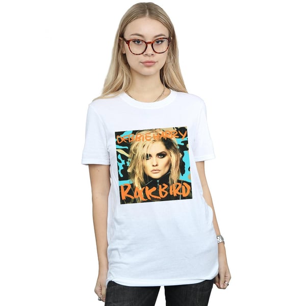 Debbie Harry Womens/Ladies Rockbird Cover Cotton Boyfriend T-Shirt