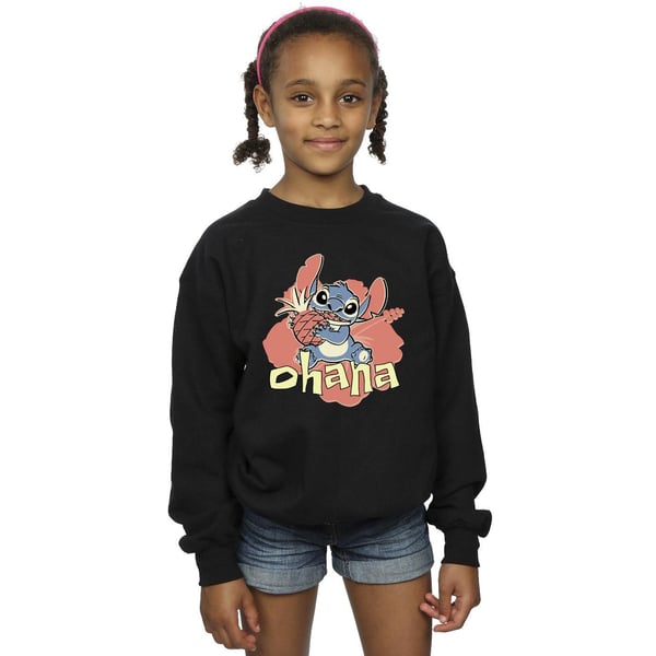 Disney Girls Lilo And Stitch Ohana Pineapple Sweatshirt