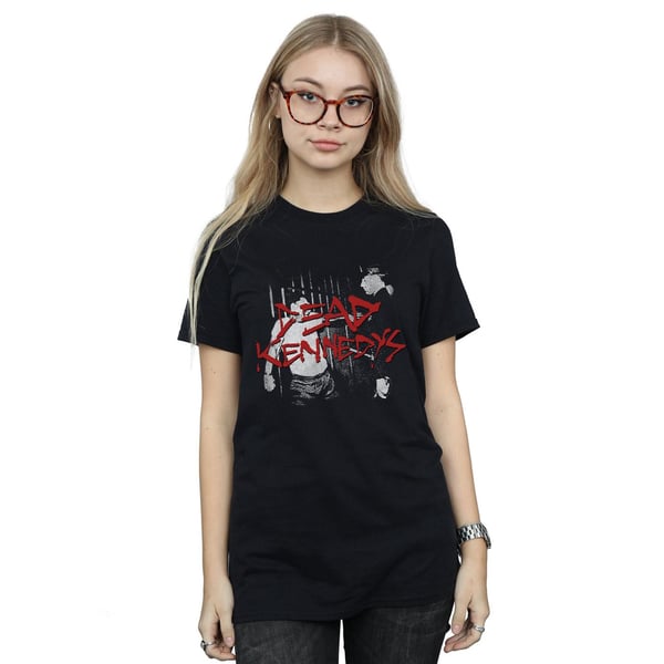 Dead Kennedys Womens/Ladies Police Truck Cotton Boyfriend T-Shirt