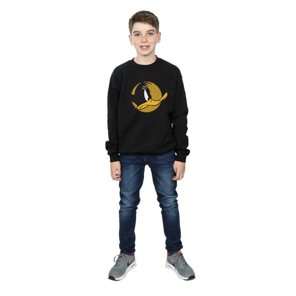 Looney Tunes Boys Daffy Duck Dotted Profile Sweatshirt