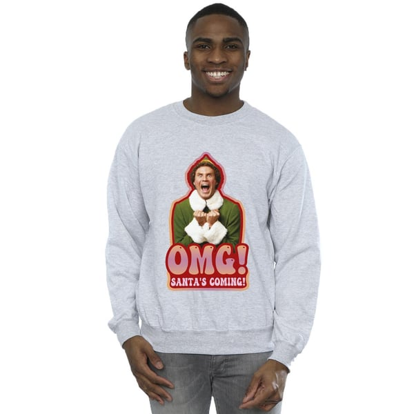 Elf Mens Santa´s Coming Sweatshirt