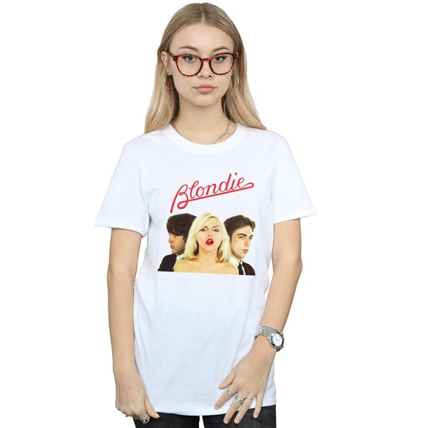 Blondie Womens/Ladies Band Trio Cotton Boyfriend T-Shirt