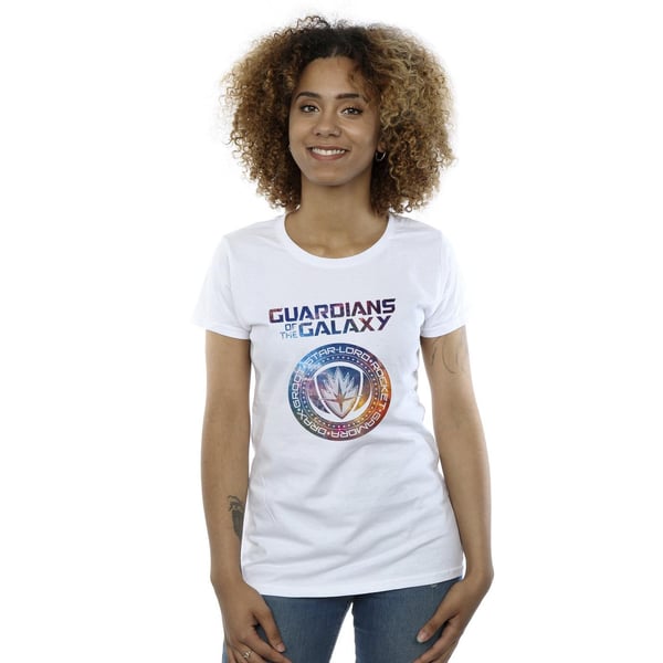 Marvel Womens/Ladies Guardians Of The Galaxy Stars Fill Logo Cotton T-Shirt