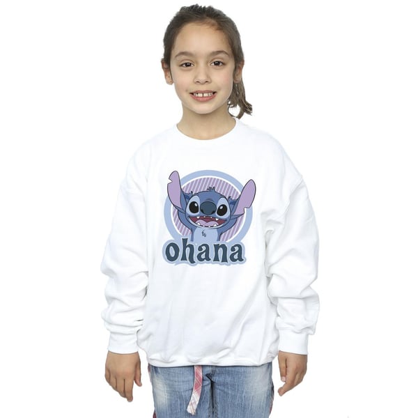 Disney Girls Lilo And Stitch Ohana Circle Sweatshirt