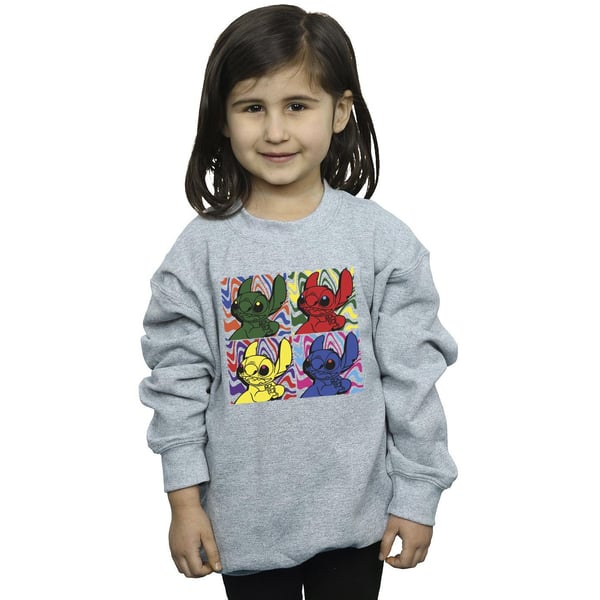 Disney Girls Lilo & Stitch Pop Art Sweatshirt