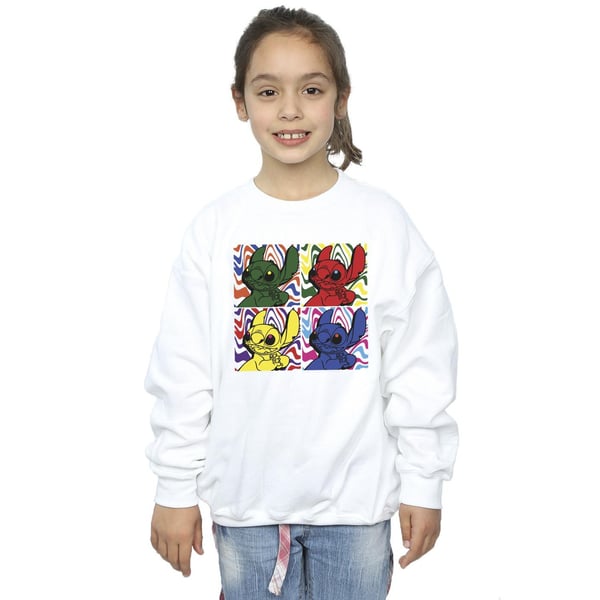 Disney Girls Lilo & Stitch Pop Art Sweatshirt