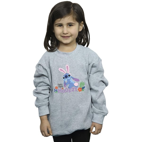 Disney Girls Lilo & Stitch Hippity Hop Stitch Sweatshirt
