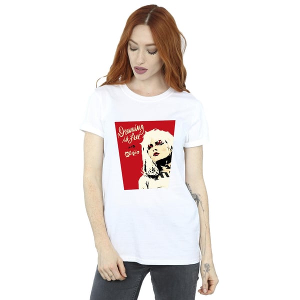 Blondie Womens/Ladies Dreaming Is Free Cotton Boyfriend T-Shirt