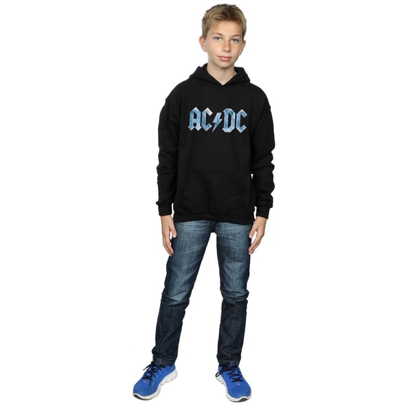 AC/DC Boys Blue Ice Logo Hoodie