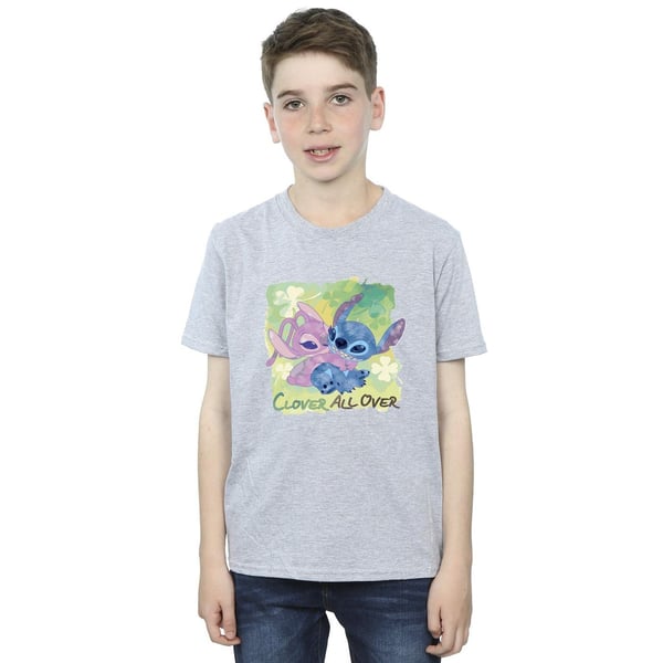 Disney Boys Lilo And Stitch St Patrick´s Day Clover T-Shirt