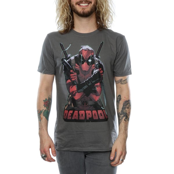 Marvel Herr Deadpool Redo För Action T-Shirt