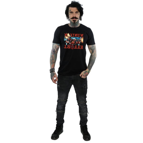 Marvel Herr Deadpool Maximum Effort T-shirt
