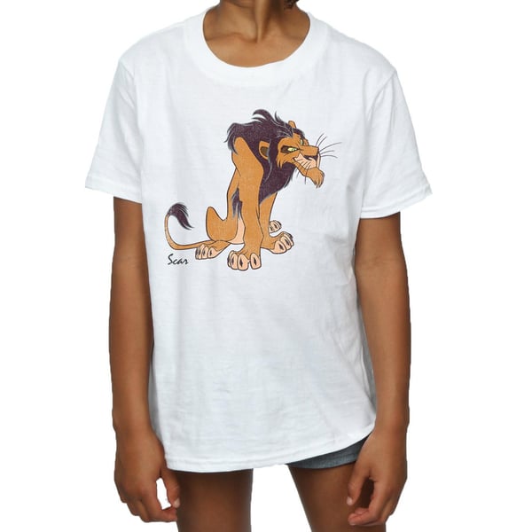 Disney Girls The Lion King Classic Scar Cotton T-Shirt
