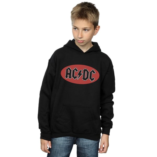 AC/DC Boys Red Circle Logo Hoodie