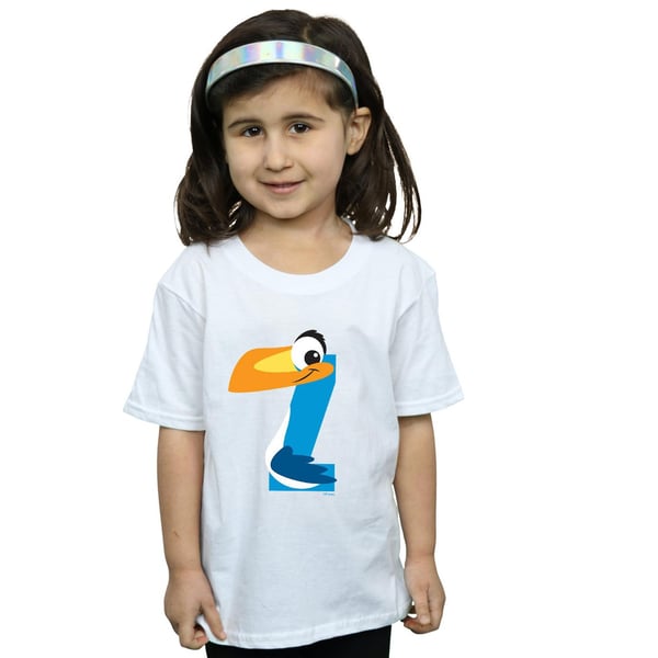 Disney Girls Alphabet Z Is For Zazu Cotton T-Shirt