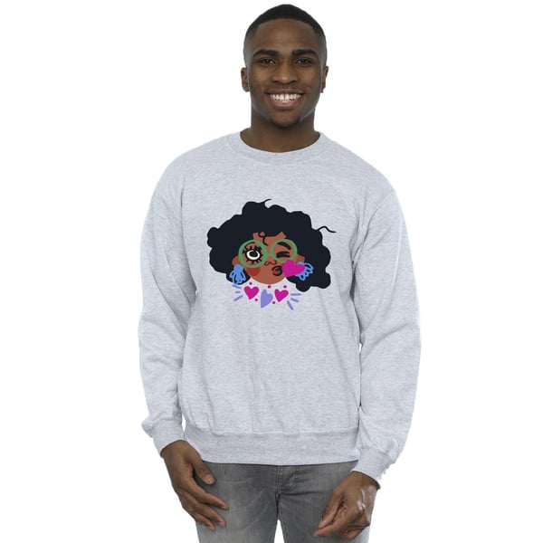 Disney Mens Encanto Mirabel Kiss Sweatshirt
