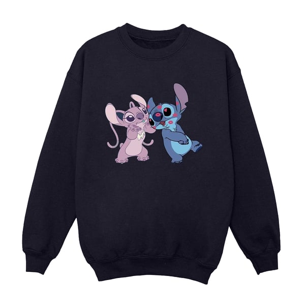 Disney Womens/Ladies Lilo & Stitch Kisses Sweatshirt